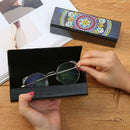 DIY Diamond Painting Eye Glasses Case Travel Leather Sunglasses Storage Box