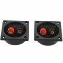2pcs Square Copper Speaker Box Terminal Binding Post for Speaker Parts 57x5 Z7B6