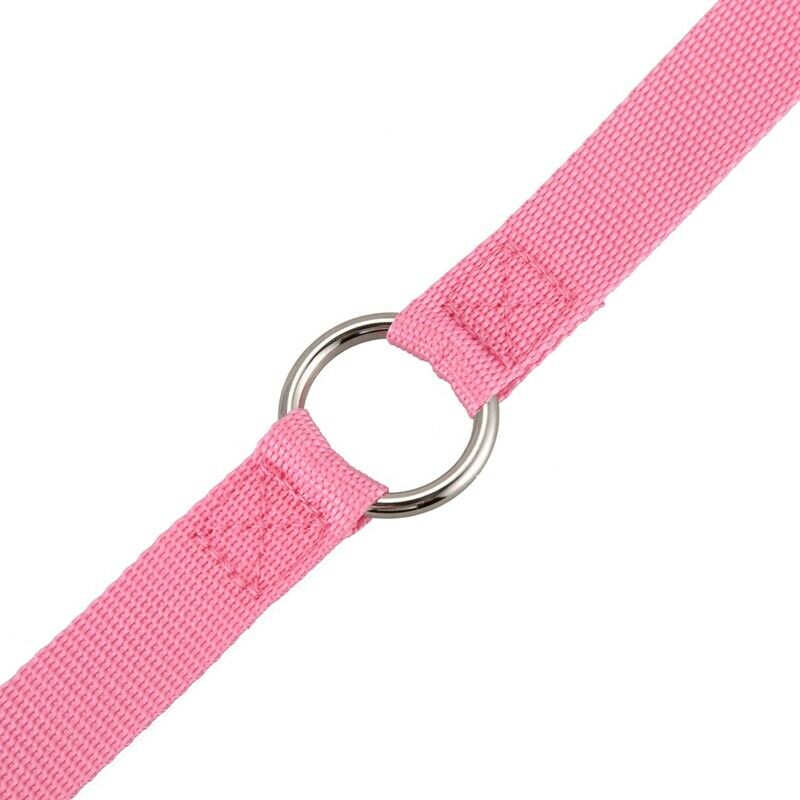 50cm nylon Duplex Double Dog Walk Coupler Twin Lead 2 Way Two Pet Leash Saf