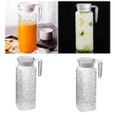 2 Pcs Water Pitcher 1.1Litre Coffee Ice Tea Jar Jugs for Bar Restaurant