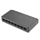 8 Ports 6+2 PoE Switch Injector Power Over Ethernet without Power Adapter A