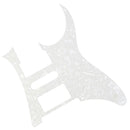 Finest HSH Electric Guitars Pickguard Plate White