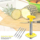 Stainless Steel Pineapple Corer Vegetable Peeler Slicer Fruit Core Remover