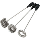 Electric Handheld Milk Frother Foamer Double Spring Triple Spring Whisk Hea A3N3