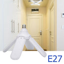 60W Deformable E27 200LED Garage Work Lights Adjustable Ceiling Fixture Lamp