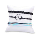 3 Pcs Summer Surfer Wave Bracelet Adjustable Friendship Bracelet Handcrafte H3Q6