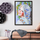 5D DIY Special Shaped Diamond Painting Beauty Cross Stitch Mosaic Kit Decor