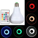 E27 Bluetooth Control Smart Music Audio Speaker LED Bulb Light Lamp