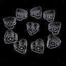 10x Heart Shape Tea Light Cups Candle Cups Wedding Decor DIY Candle Mold