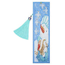 DIY Special Shaped Diamond Painting Creative Leather Bookmarks with Tassel