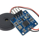 5X(Shock Tap Sensor Vibration Switch Module Piezoelectric Sheet Percussion I7G9)