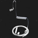 2 Pack 3.5mm Wired Acoustic Hollow Air Tube Earpiece Earbuds Anti-radiation