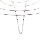 Home Kitchen Metal 10" Diameter Round Cooker Steamer Rack Stand C2G3