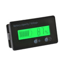 2X(Lcd Battery Capacity Monitor Gauge Meter,Waterproof 12V/24V/36V/48V Lead