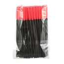 50pcs Disposable Eyelashes Brush Make Up Mascara Brush Kit (Pineapple)