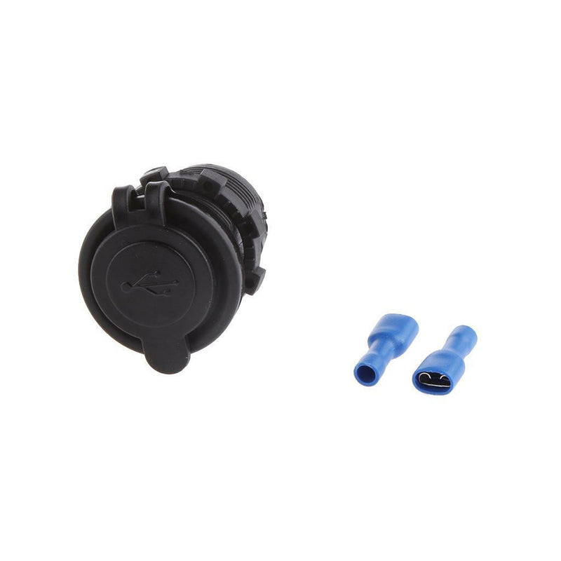 1X Waterproof Dual USB Car Power Adapter Charger Plug Socket Outlet Motorcycle