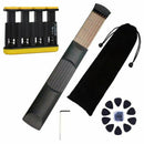 Meideal Black Pocket Guitar Practice Tool Guitar Chord Trainer+Guitar Finge