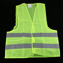 High Visibility Neon Green Safety Vest Hi Vis Reflective Jacket Universal