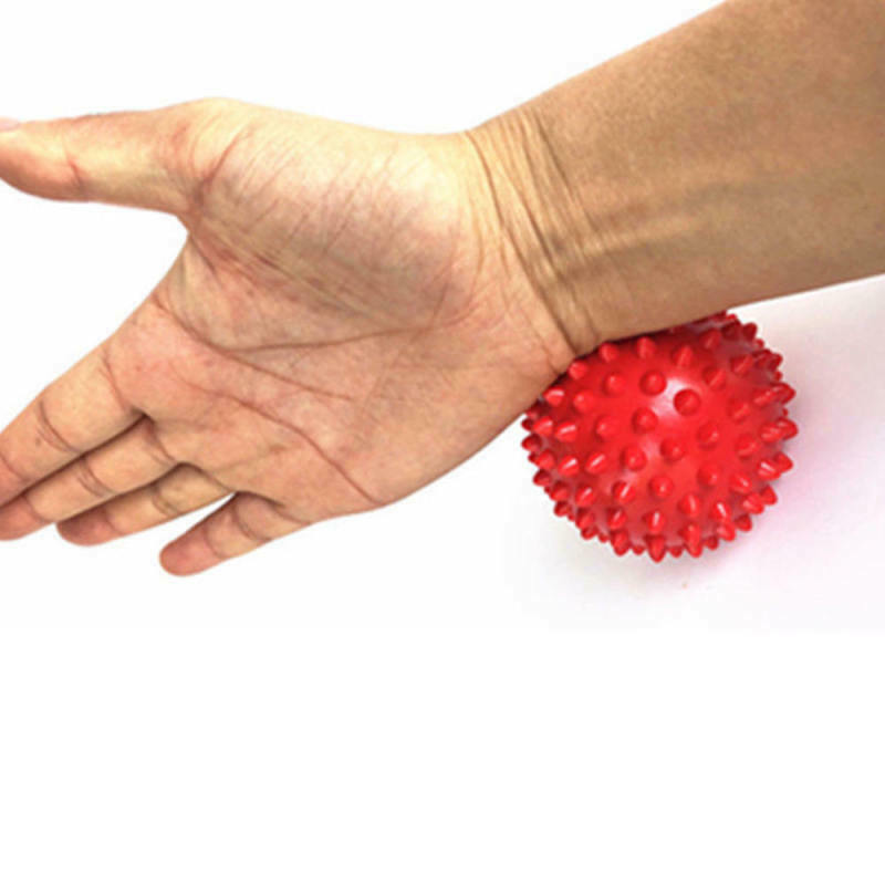 6Pcs Spiky Ball Massage Trigger Point Hand Exercise Pain Stress Relief 6 C IFE