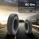 For Tamiya 1/14 Remote Controlled Rally Off-road Car RC Car Accessory 4pcs Tyres