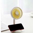 Creative Mini Usb Charging Mobile Phone Bracket Small Fan 180 Degree Rotati