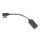 Black Car Stereo Music Plug Bluetooth AMI Audio Cable For Audi Q5 Q7 A4L