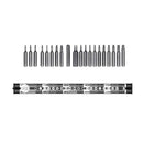 2 Sets 1/8inch/4mm Hex S2 Alloy Steel Magnetic Screwdriver Bit Precision Screw