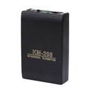 3.5mm Stereo Wireless FM Transmitter Receiver Lavalier Lapel Clip Microphon