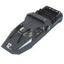 Metal Alloy 1/12 RC Tank Spare Parts Accessories DIY  Car Shell Gray