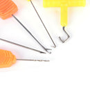 1Set 5X Carp Fishing Splicing Needle Baiting Hook Drill RigMaking AccessoriesJ&M