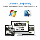 Edup Wireless Wifi Adapter 2.4/5Ghz 1300Mbps Usb Dual Band Wifi Receiver Ac