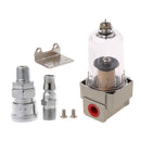 1/4" AF2000-02 Compressed Air Compressor In-Line Moisture Water Trap Filter New