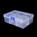 Big 6 compartments fishing lure tackle hook bait storage box container case FT