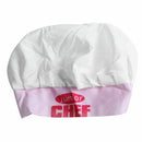 Childs Kids Chef Hat Apron Cooking Baking Boy Girl Chefs Junior Gift (Pink) Y6C9