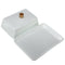 6Inch White Sushi Dish Fruit Cheese Plates Ceramic Butter Dish Compote Cuis H1D7