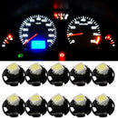 10Pcs T3 SMD Led Neo Wedge Car Dash Gauge Instrument Cluster Bulbs Light White3c