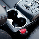 Auto Water Cup Holder Frame Decoration Cover Trim For Mazda Cx-5 Cx5 2017 2