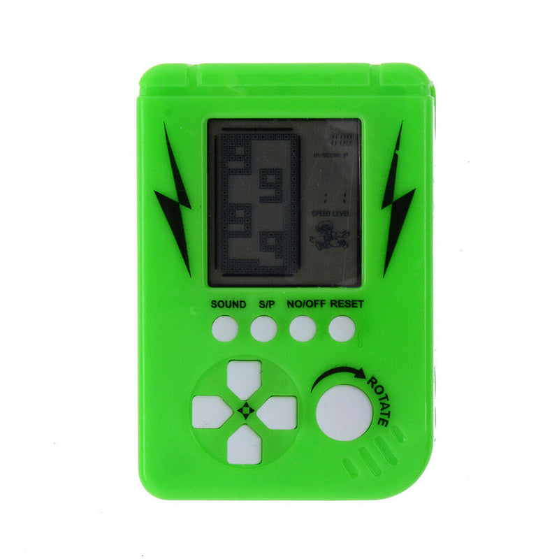 Mini Brick Game  Children handheld game console Electronic Toys F*