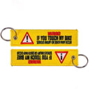If You My Bike Keychain Keyring Embroidery Luggage Chain Key Key A+ Tag U4R G2O9