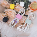 4pcs Desktop & Workstation Wire Cable Organizer Charging Data Line Cable Win Hn