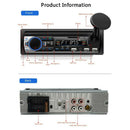 Car Multimedia Car Stereo Single Din BT Audio and Calling Built-In Micropho