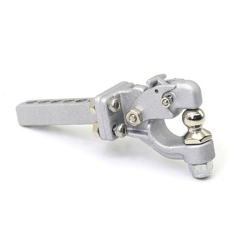 RC Climbing Car Rear Trailer Hook Adjustable Metal Tractor Hook Receiver