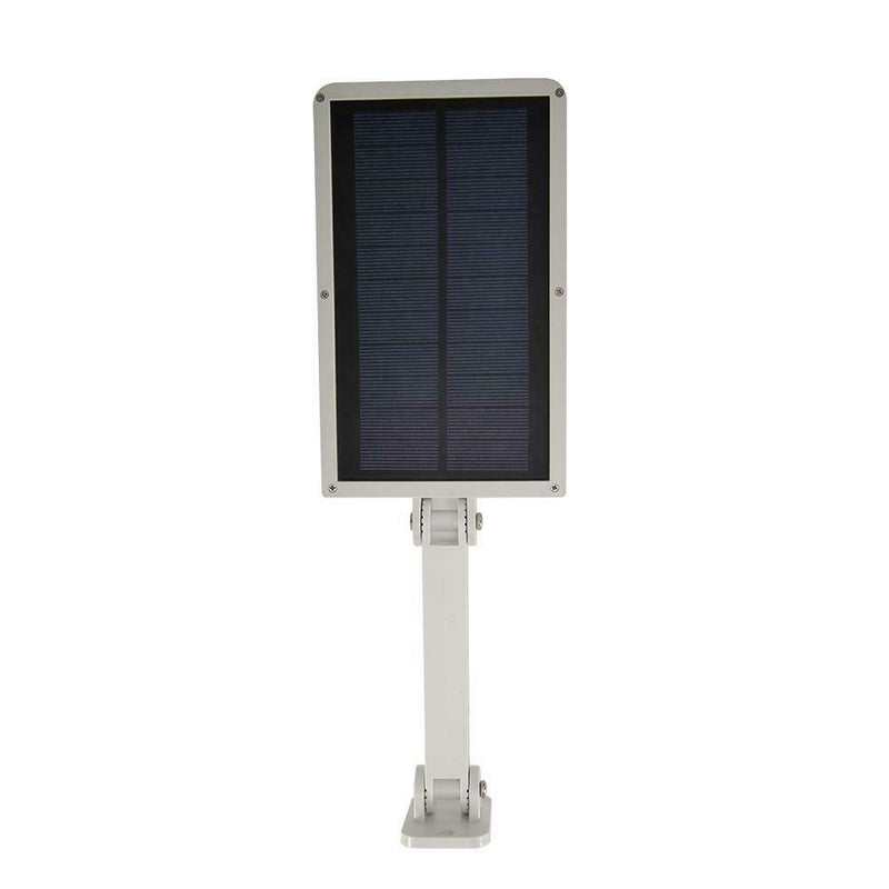 56LED Solar Motion Sensor Wall Light Remote Control Street Lamp (White)