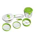 5 in 1 Magic Nicer Quick Stainless Steel Vegetable Dicer Chopper 5 in 1 MultJ6T2