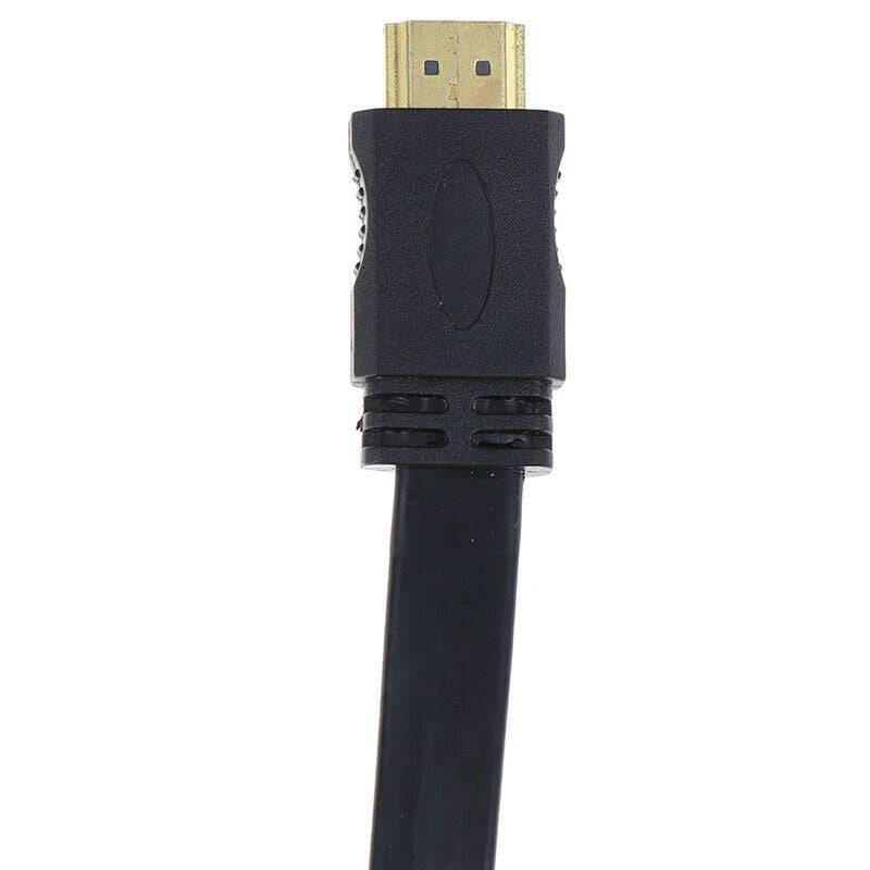 1 X 30cm HDMI Male to Male Plug Flat Cable Cord for Audio Video HDTV TV Gz  Fh
