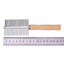 Wooden Handle Pet Comb Dog Cat Combs Hair Rake Comb Pet Grooming Hairbrush