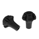 2pcs Rubber Tips End Replacement Cap Cover Trek Pole Tip Protectors for Walking