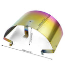 Racing Car Cold Air Intake Cone Air Filter Cover Heat Shield For 2.5-3.5'' Neck