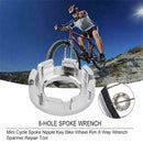 8 Way Spoke Spanner Wrench Adjuster Bikes Repair Tool 10-15 Wheel Tightener AU