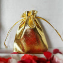 25pcs Drawstring Non-woven fabric Voile Jewelry Favour Wedding Candy Gift P B9P1